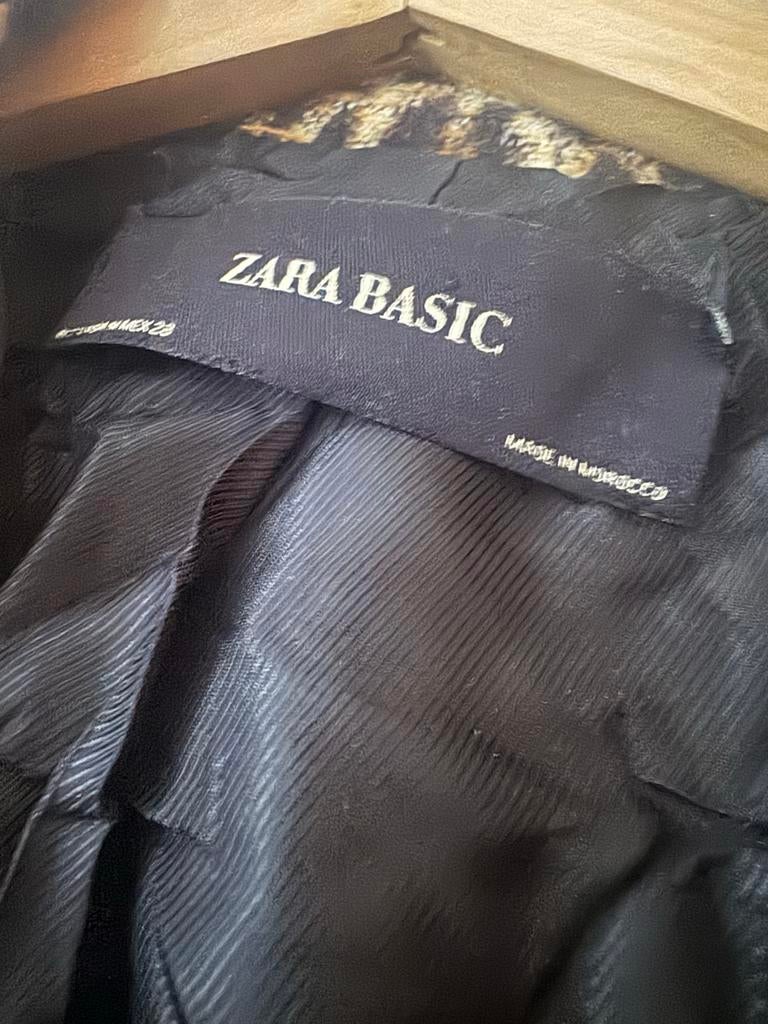 Zara Basic Dames Zomerjas met Luipaardprint, Ophalen of Verzenden, Gedragen, Maat 38/40 (M), Bruin