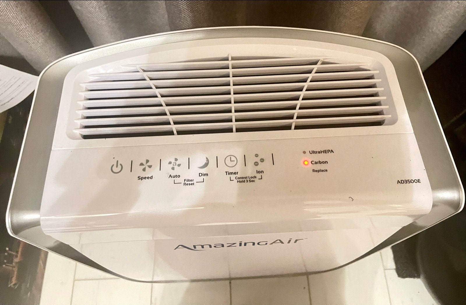 AmazingAir AD3500E Luchtreiniger – Krachtige Air Purifier, Ophalen of Verzenden, Gebruikt, Luchtreiniger