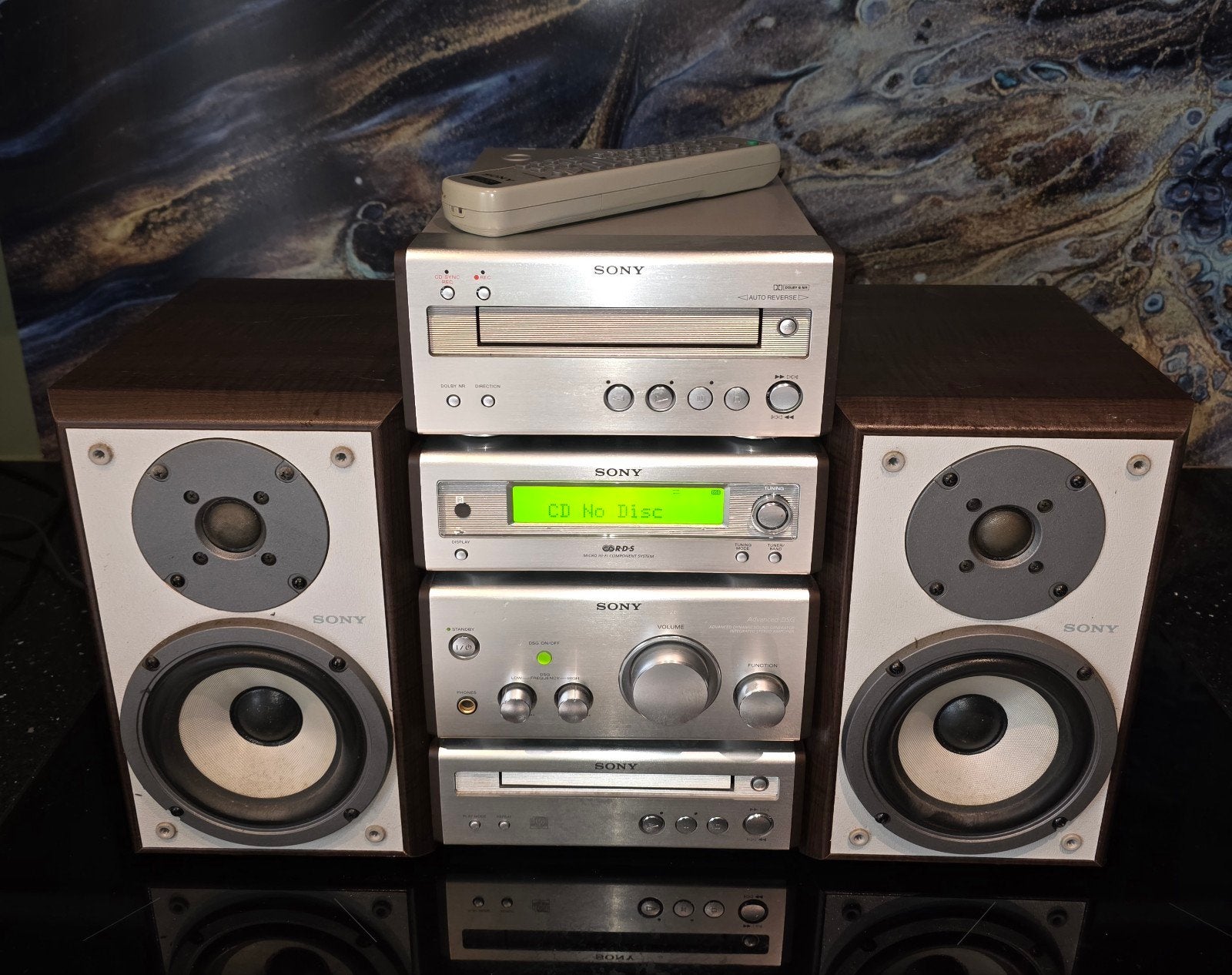 Sony Micro Hifi Sony  CMT-SP55TC Micro Hi-Fi, Cassettedeck, Ophalen of Verzenden, Zo goed als nieuw, Sony