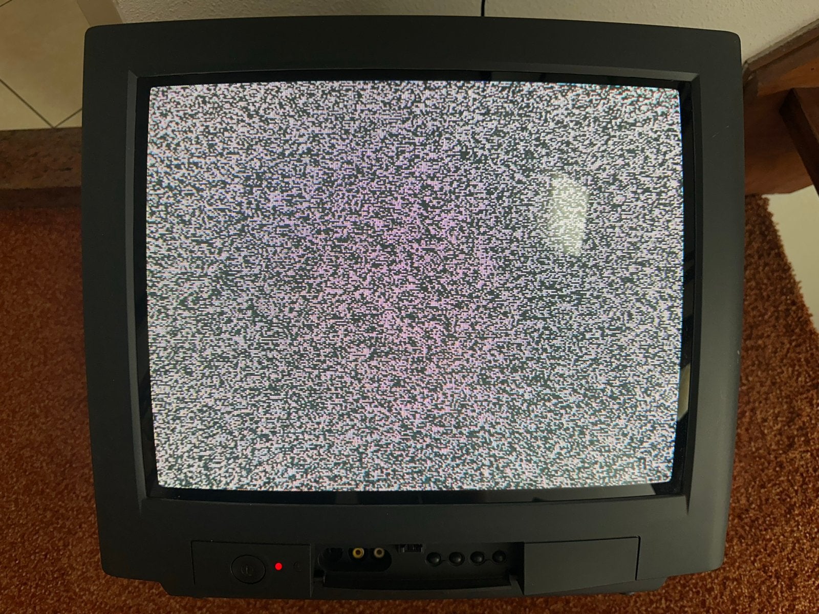 Philips 17PT1563/11 CRT TV met afstandsbediening, Ophalen, Philips, Gebruikt, 50 Hz