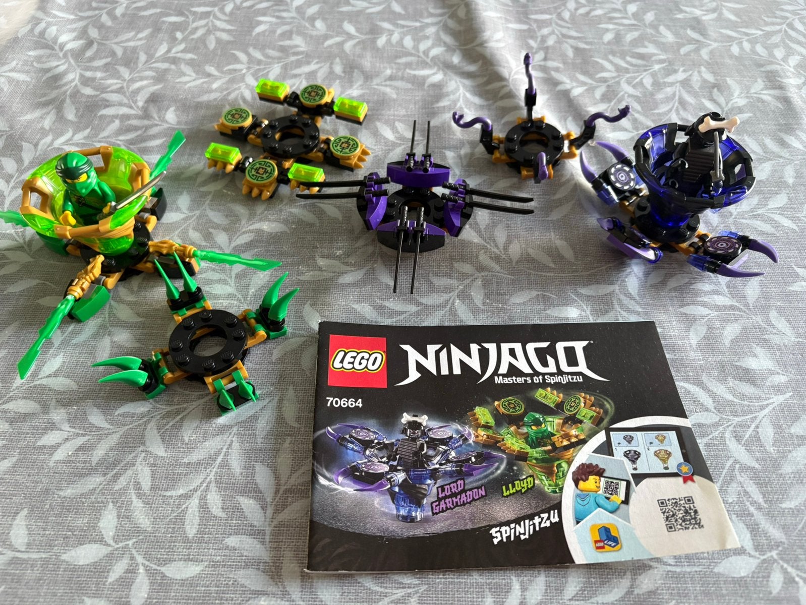 Lego 70664 Spinjitzu Lloyd vs. Garmadon, Gebruikt, Lego, Ophalen of Verzenden, Compleet
