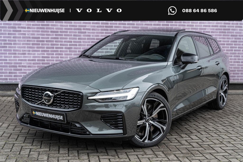 Volvo V60 2.0 T6 Plug-in hybrid AWD Ultra Dark | Google | Lo