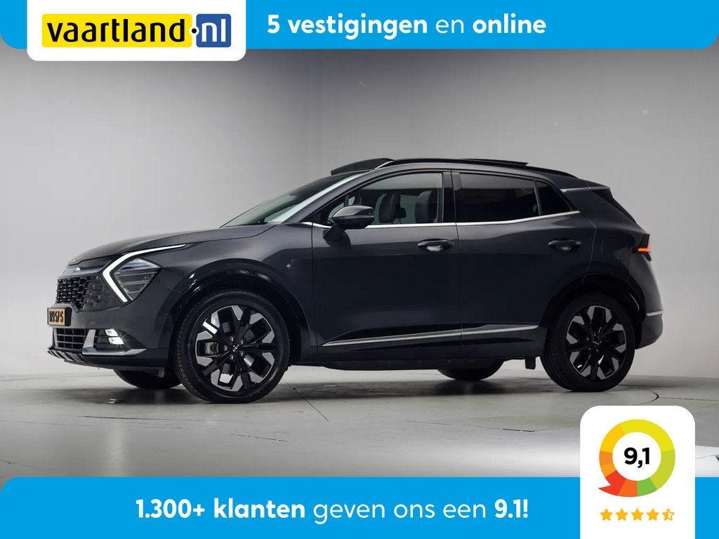Kia Sportage 1.6 GDi PHEV AWD 265pk DynamicPlusLine [ Panora, Auto's, Kia, Automaat, 1350 kg, Gebruikt, 4 cilinders
