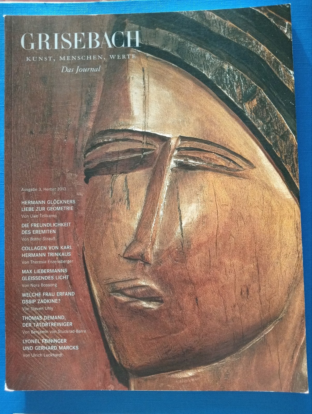 Grisebach Kunst, Menschen, Werte - Das Journal (Herbst 2013), Ophalen of Verzenden, Muziek, Film of Tv