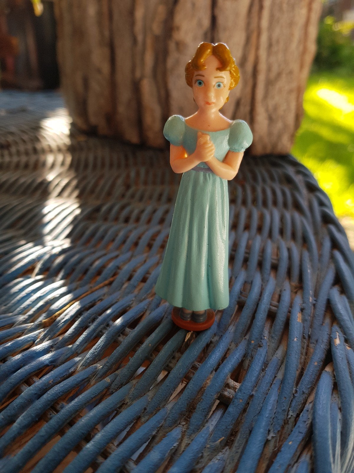 Vintage pvc figuur ( Wendy uit Peter Pan ), Ophalen, Peter Pan of Pinokkio, Beeldje of Figuurtje