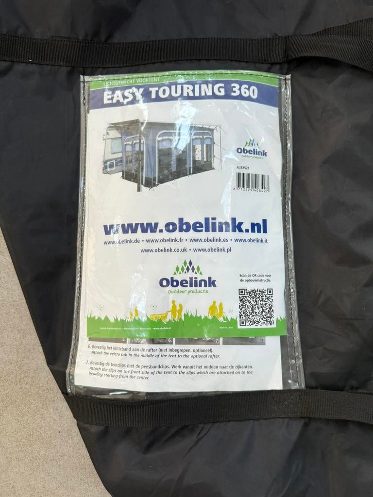 Obelink easy touring 360, Ophalen of Verzenden, Zo goed als nieuw