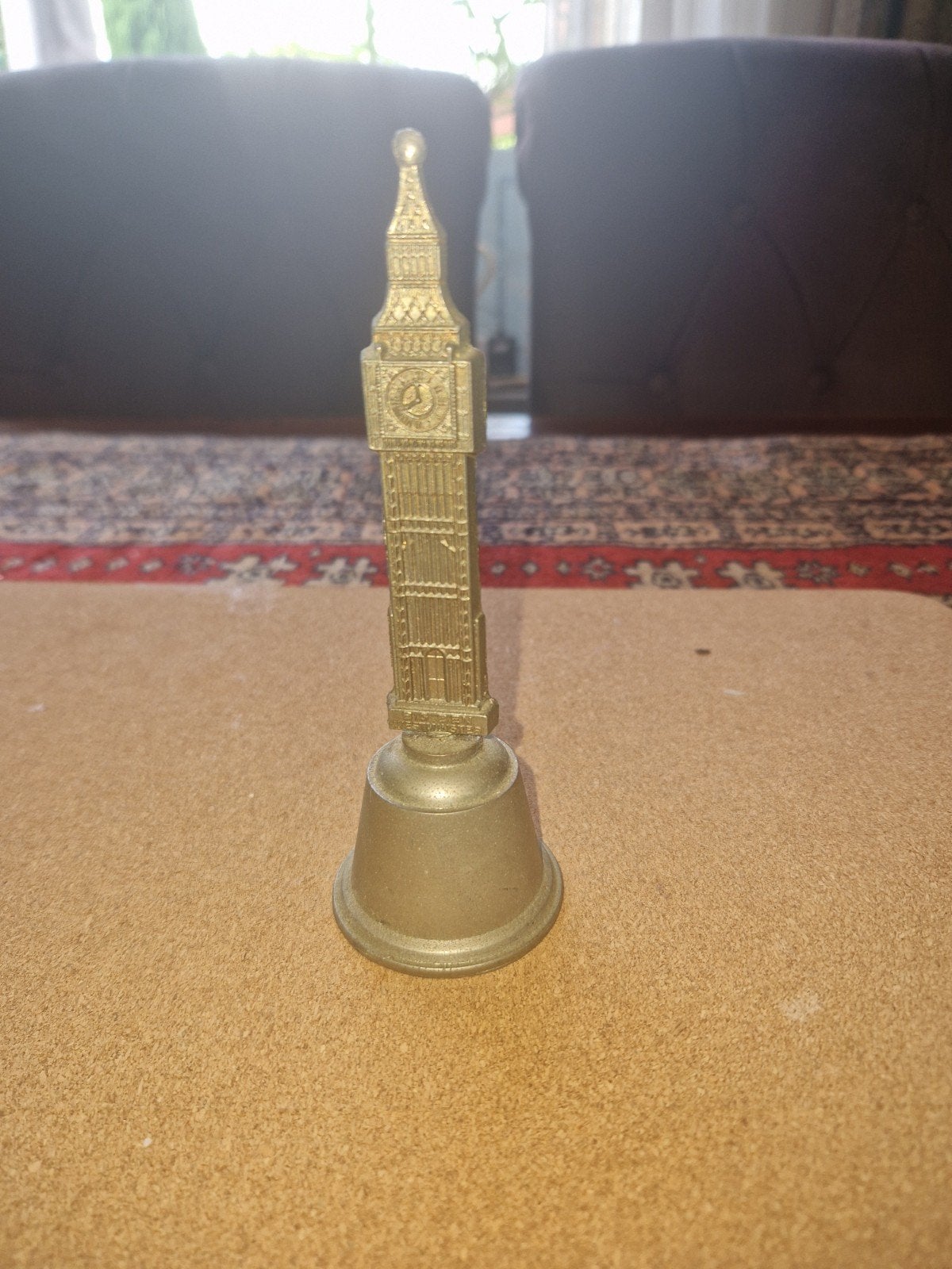 Antieke Vintage bel van de Big Ben in goede staat 14,5 cm, Antiek en Kunst, Antiek | Koper en Brons, Ophalen of Verzenden