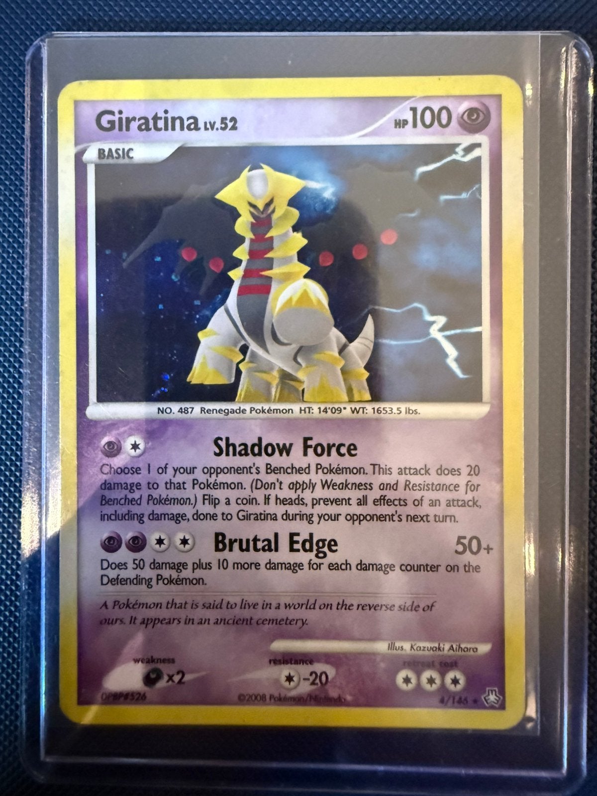 Pokemon Giratina 4, Ophalen, Zo goed als nieuw