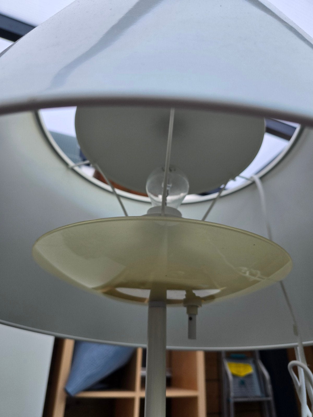 ikea kulla retro lamp wit, Ophalen, Gebruikt, Retro, ikea