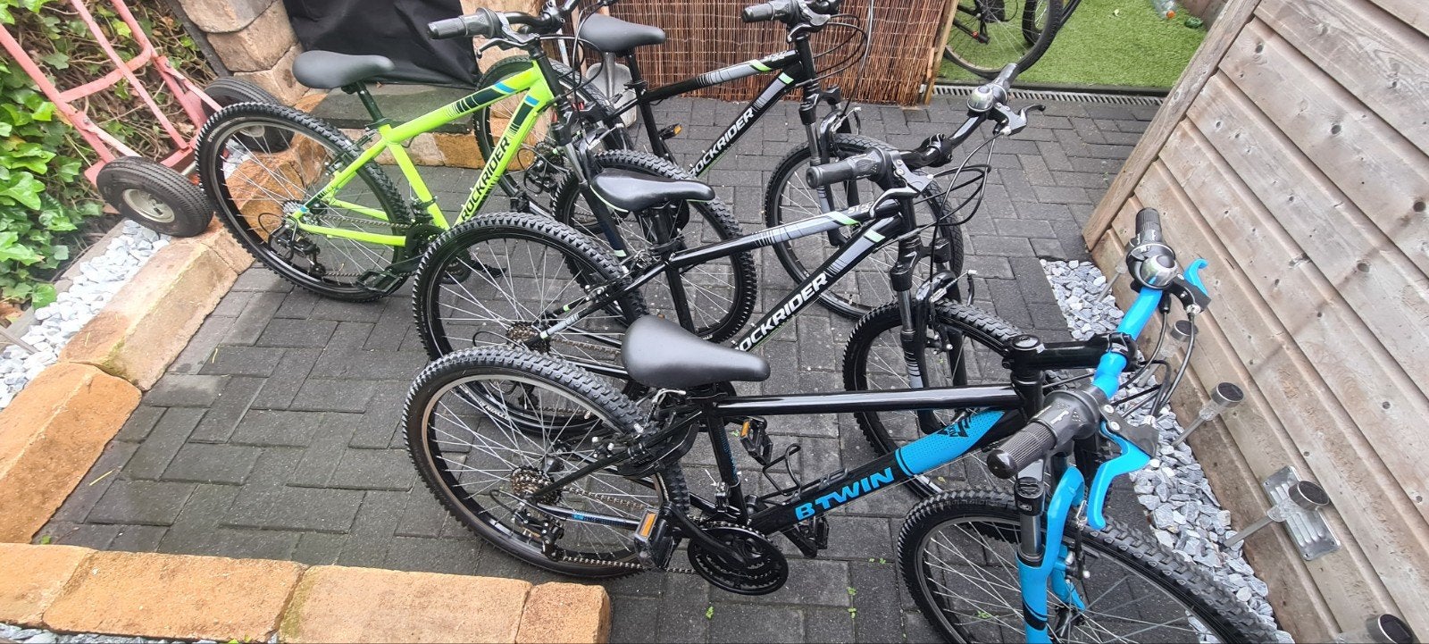 MOUNTAINBIKES 24 INCH ROCKRIDER  18 VERSNELLINGEN, Minder dan 45 cm, Ophalen, Zo goed als nieuw, Overige merken