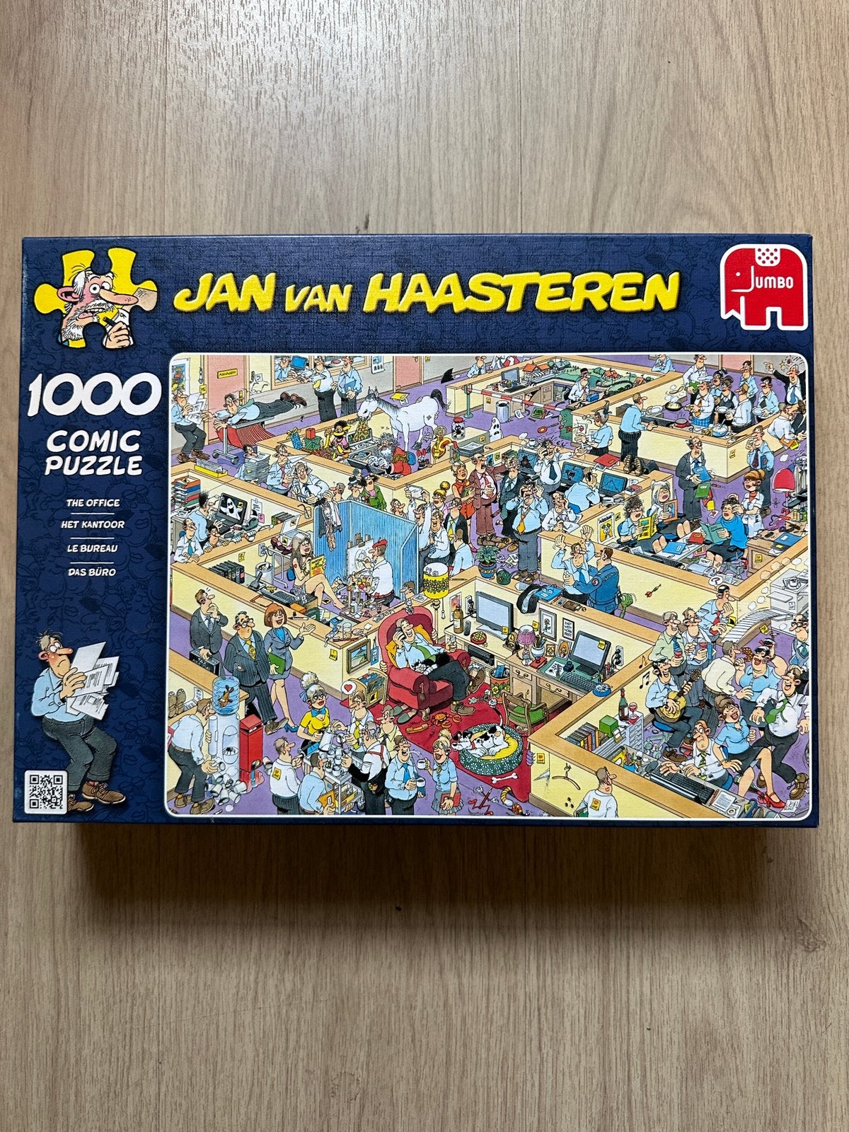 Jan van Haasteren - Het Kantoor - 1000 stukjes, Ophalen of Verzenden, 500 t/m 1500 stukjes, Zo goed als nieuw