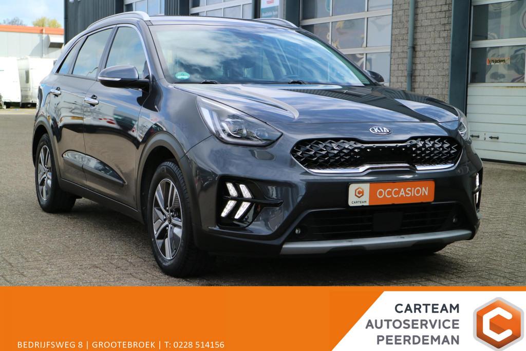Kia Niro 1.6 GDi Hybrid DynamicLine | Trekhaak! | Blind spot, Gebruikt, Euro 6, 2 kWh, Leder en Stof