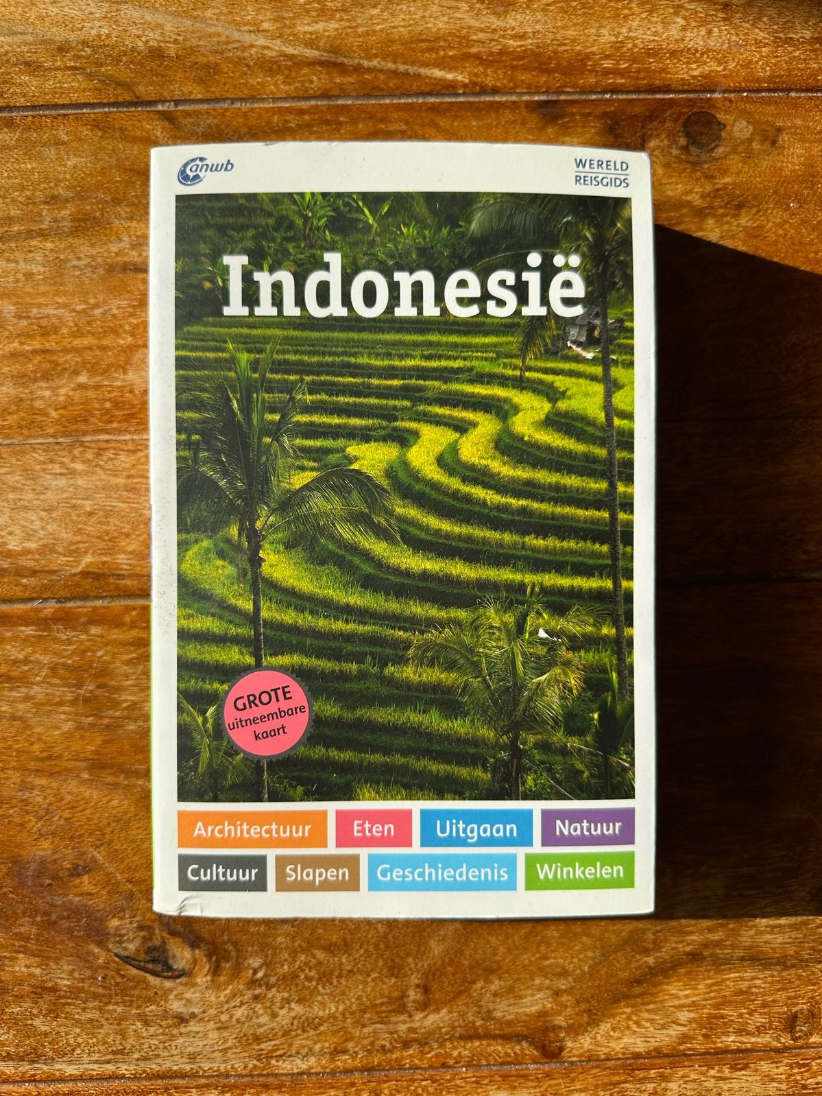 ANWB WereldReisgids Indonesië, Boeken, Ophalen of Verzenden, Zo goed als nieuw, Reisgids of -boek, ANWB