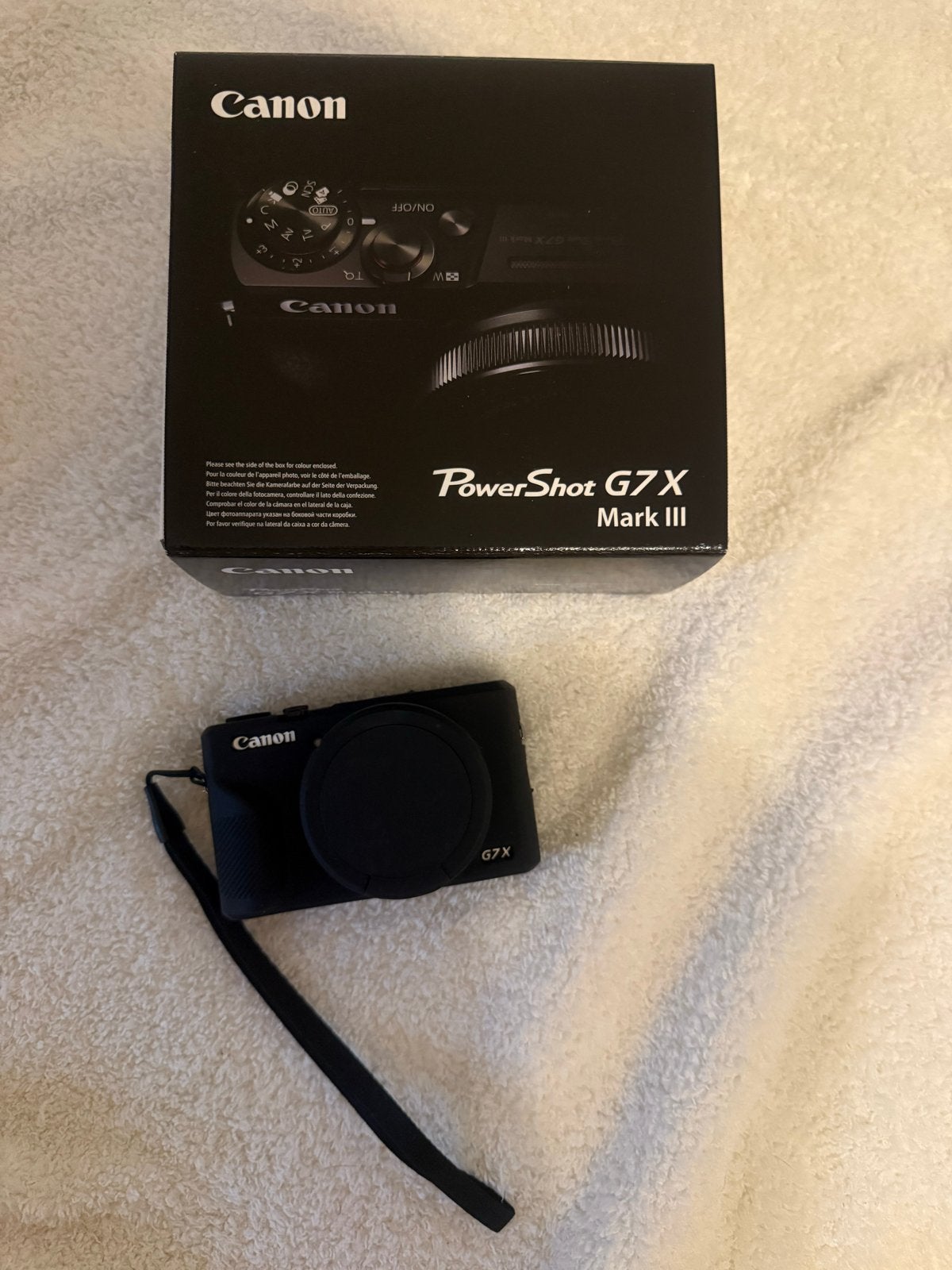 Canon PowerShot G7 X Mark III, Audio, Tv en Foto, Fotocamera's Digitaal, Verzenden, Canon, Zo goed als nieuw, Compactcamera