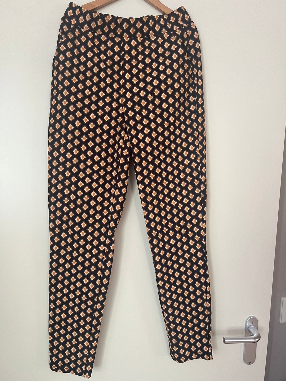 Studio Anneloes mooie broek van travelstof/ maat S, Bruin, Verzenden, Zo goed als nieuw, Maat 36 (S)