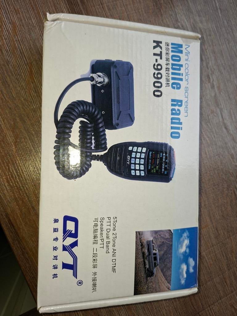 QYT  KT 9900 vhf uhf setje(nooit gebruikt geweest), Telecommunicatie, Ophalen of Verzenden, Nieuw