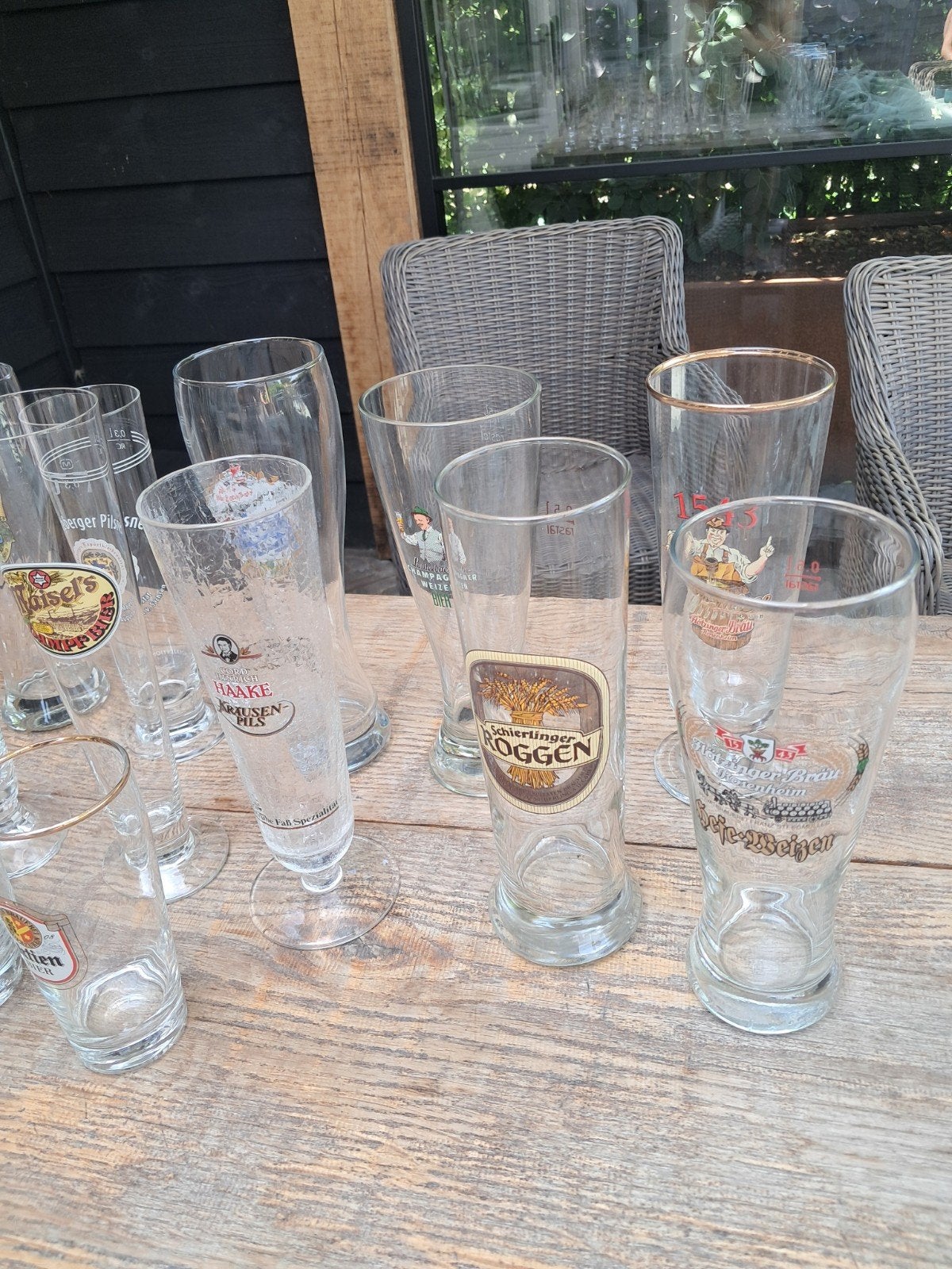 Diverse bierglazen, Verzamelen, Biermerken, Ophalen, Zo goed als nieuw