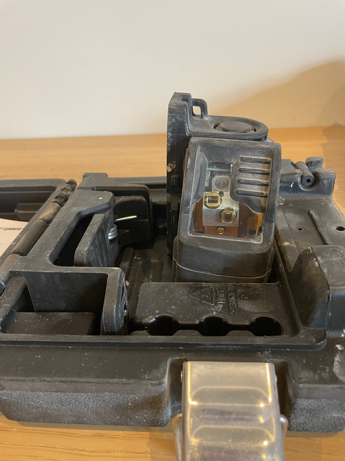 Dewalt DW088K Kruislijnlaser in Koffer, Doe-het-zelf en Verbouw, Meetapparatuur, Ophalen of Verzenden, Gebruikt, Licht