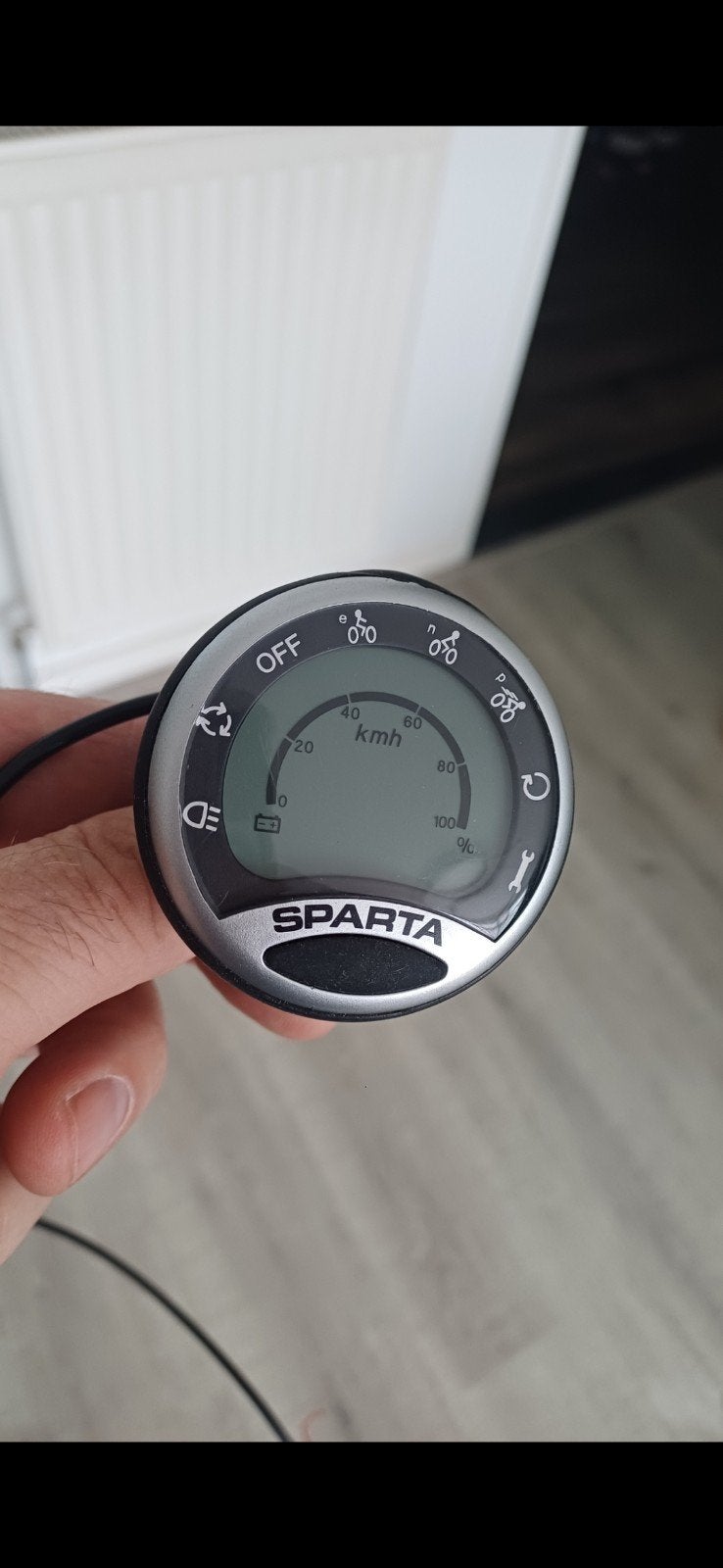display sparta koga, Fietsen en Brommers, Fietsaccessoires | Fietscomputers, Ophalen of Verzenden, Zo goed als nieuw