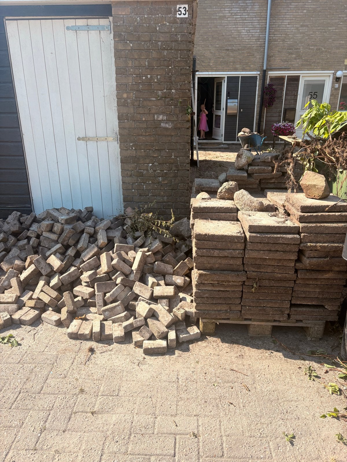 Gebruikte stenen, Ophalen, Gebruikt, Klinkers, 10 m² of meer