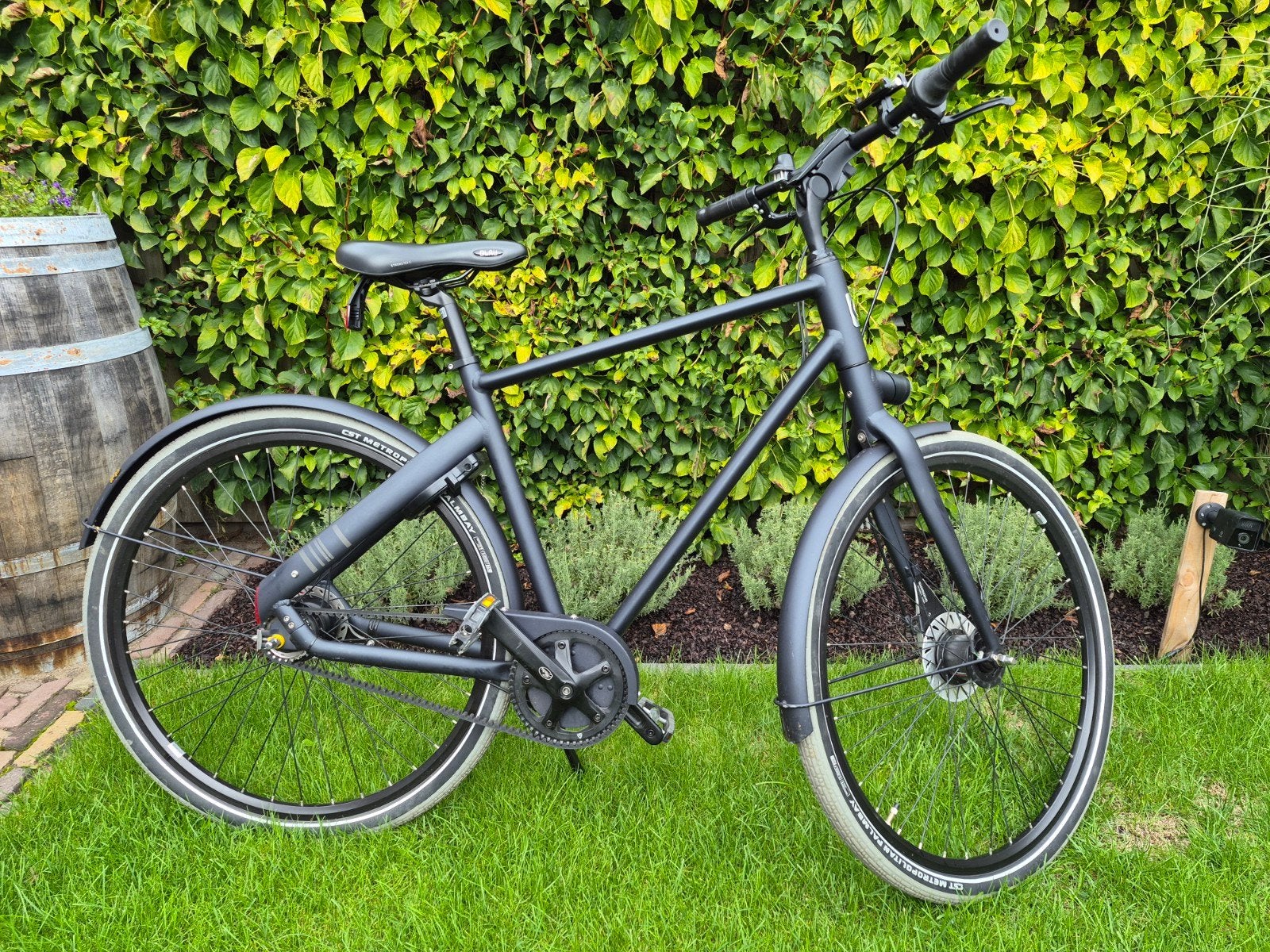 Cortina Blau Herenfiets Mat Zwart 7 Nexus Versnellingen, Gebruikt, Versnellingen, Ophalen, Overige merken