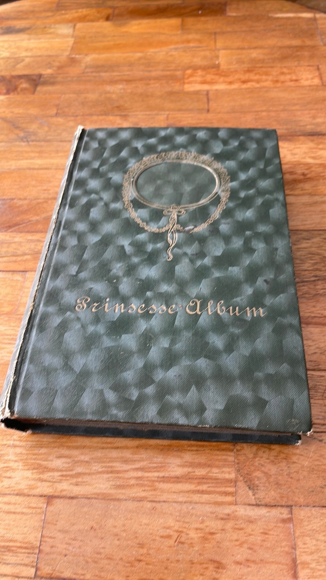 Antiek kaarten album 1909 geboorte Prinses Juliana, Ophalen of Verzenden
