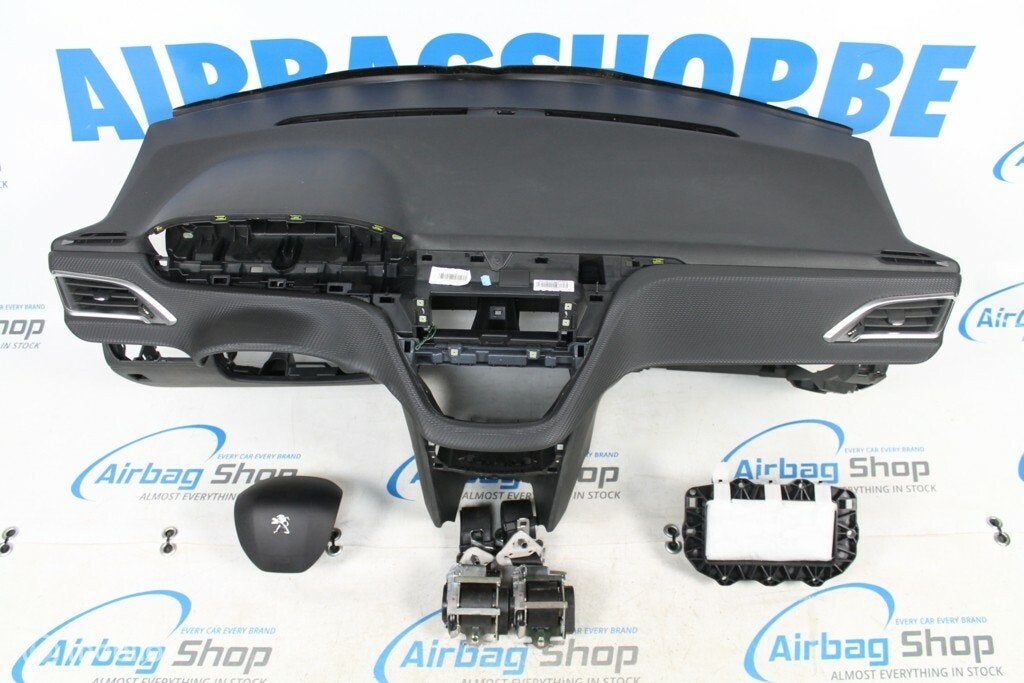 Airbag set - Dashboard carbon Peugeot 2008 (2013-heden), Gebruikt, Ophalen of Verzenden