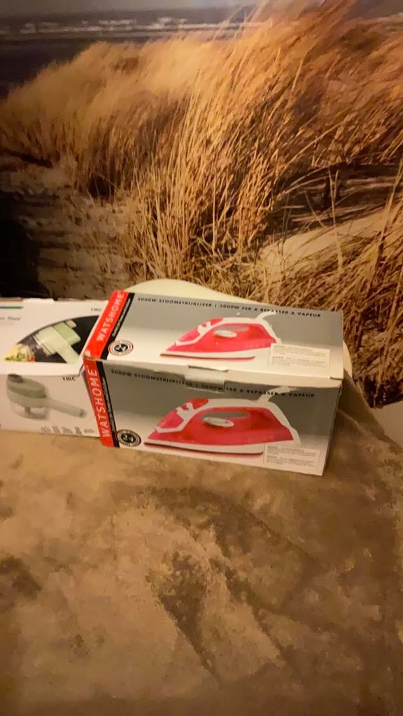 Stoomstrijk ijzer + multi keuken machineetje, Ophalen of Verzenden, Nieuw