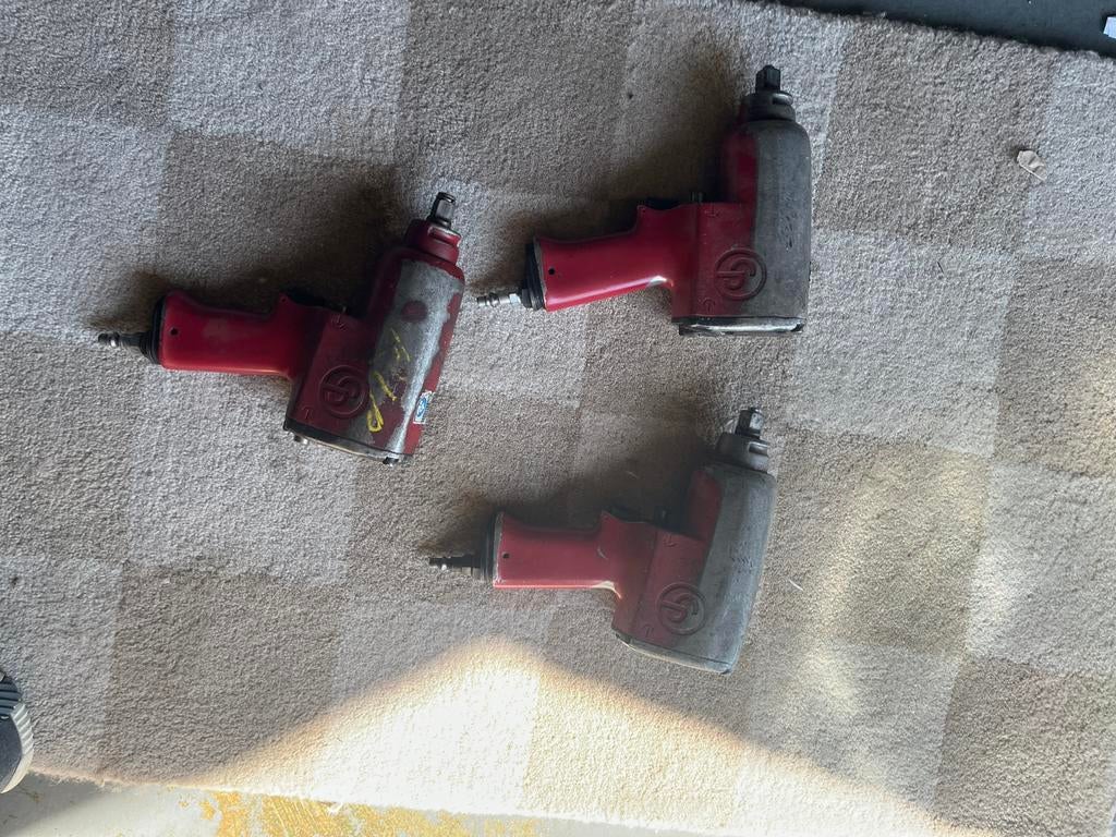 3x Chicago Pneumatic CP7620 slagmoersleutel, Gebruikt, Ophalen of Verzenden, Nvt, Nvt