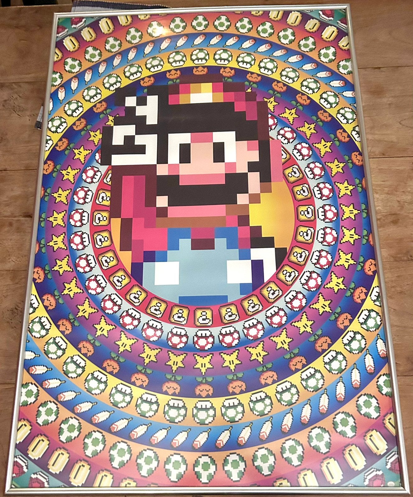 Mooie Officiële Nintendo Super Mario Poster, Verzamelen, Ophalen, Met lijst, Deurposter of groter, Overige onderwerpen