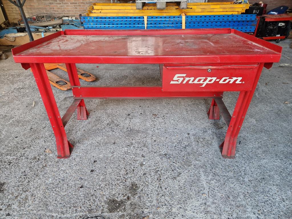 Snap-on Werkbank met Olie goot, Gebruikt, Snap-on, Snap-on, Ophalen