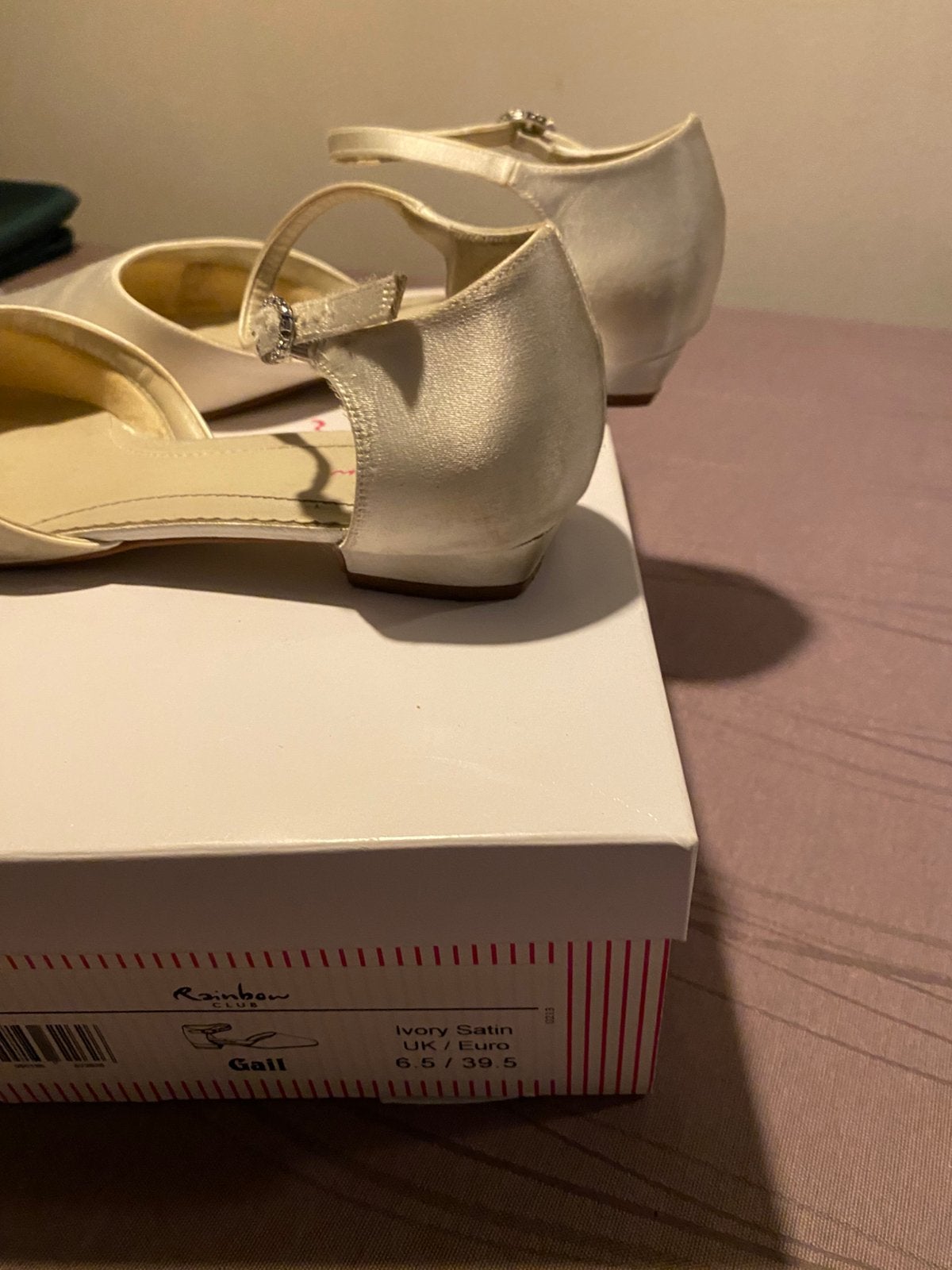 Trouwschoenen maat 39,5, Ophalen, Zo goed als nieuw, Meisje, Schoentjes