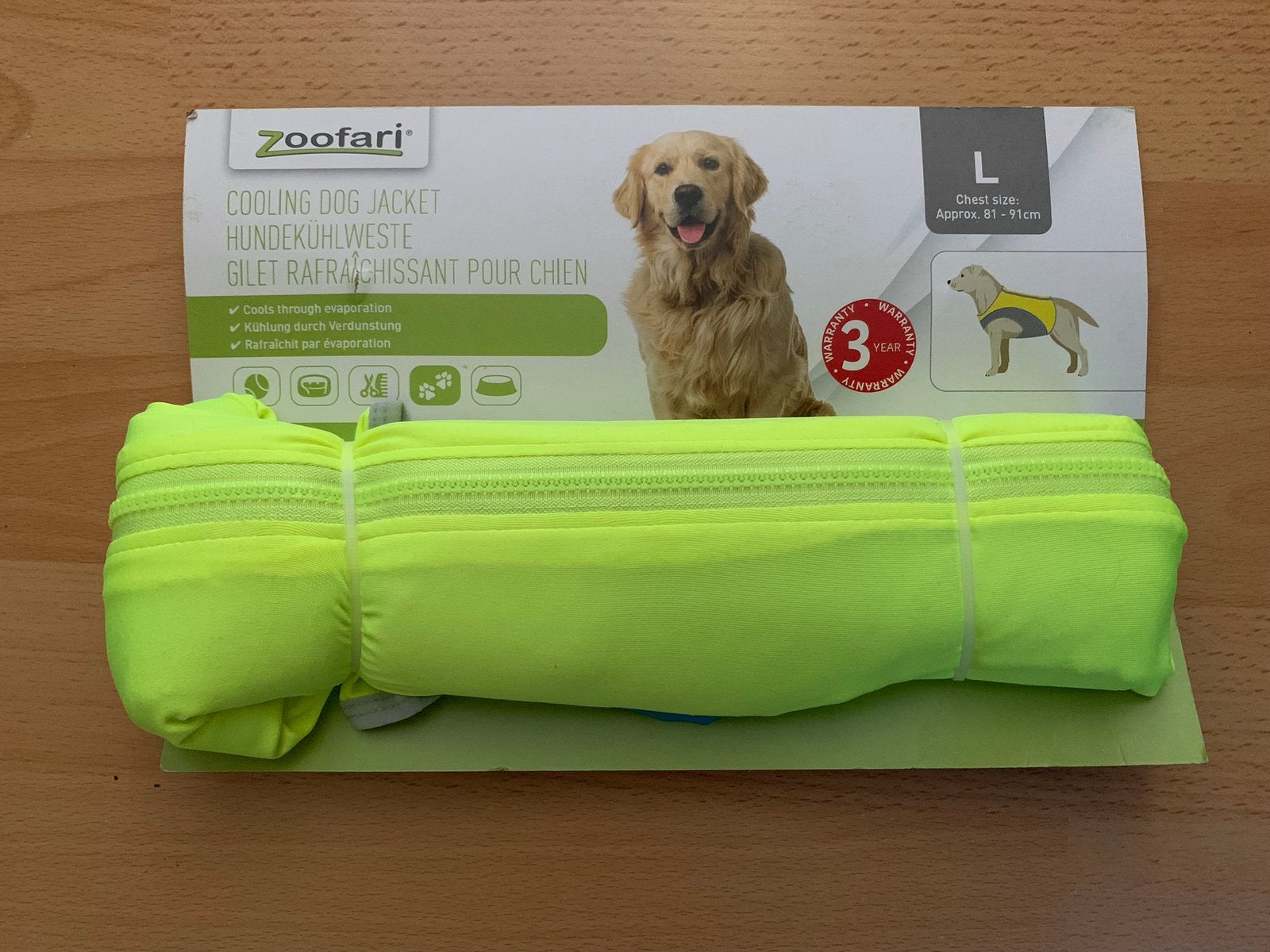 Honden koeljas Maat L. NIEUW!, Dieren en Toebehoren, Verzenden, Nieuw, Overige hondenkleding, L
