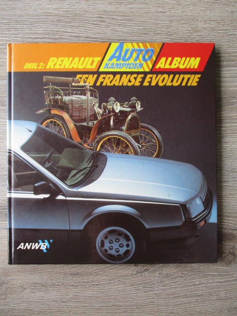 Auto kampioen album deel 2: Renault Een Franse revolutie, Ophalen of Verzenden, Gelezen, Renault