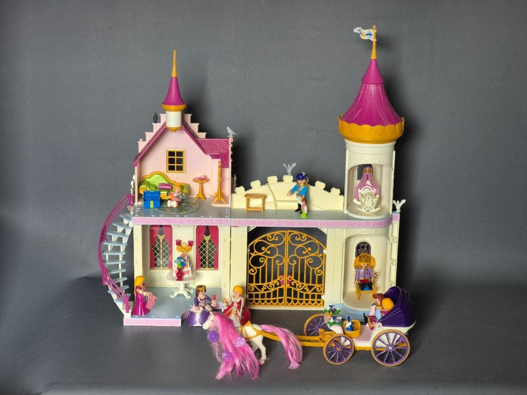 Playmobil Koninklijk Prinsessen Slot 6849, Ophalen of Verzenden, Gebruikt, Complete set, Gebouw