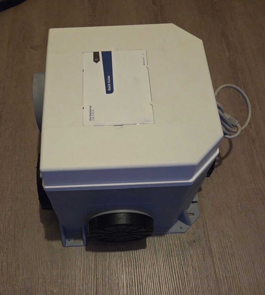Ventilatiebox CVE-S ECO SP box, Doe-het-zelf en Verbouw, Ventilatie en Afzuiging, Ophalen, Gebruikt, Afzuiger
