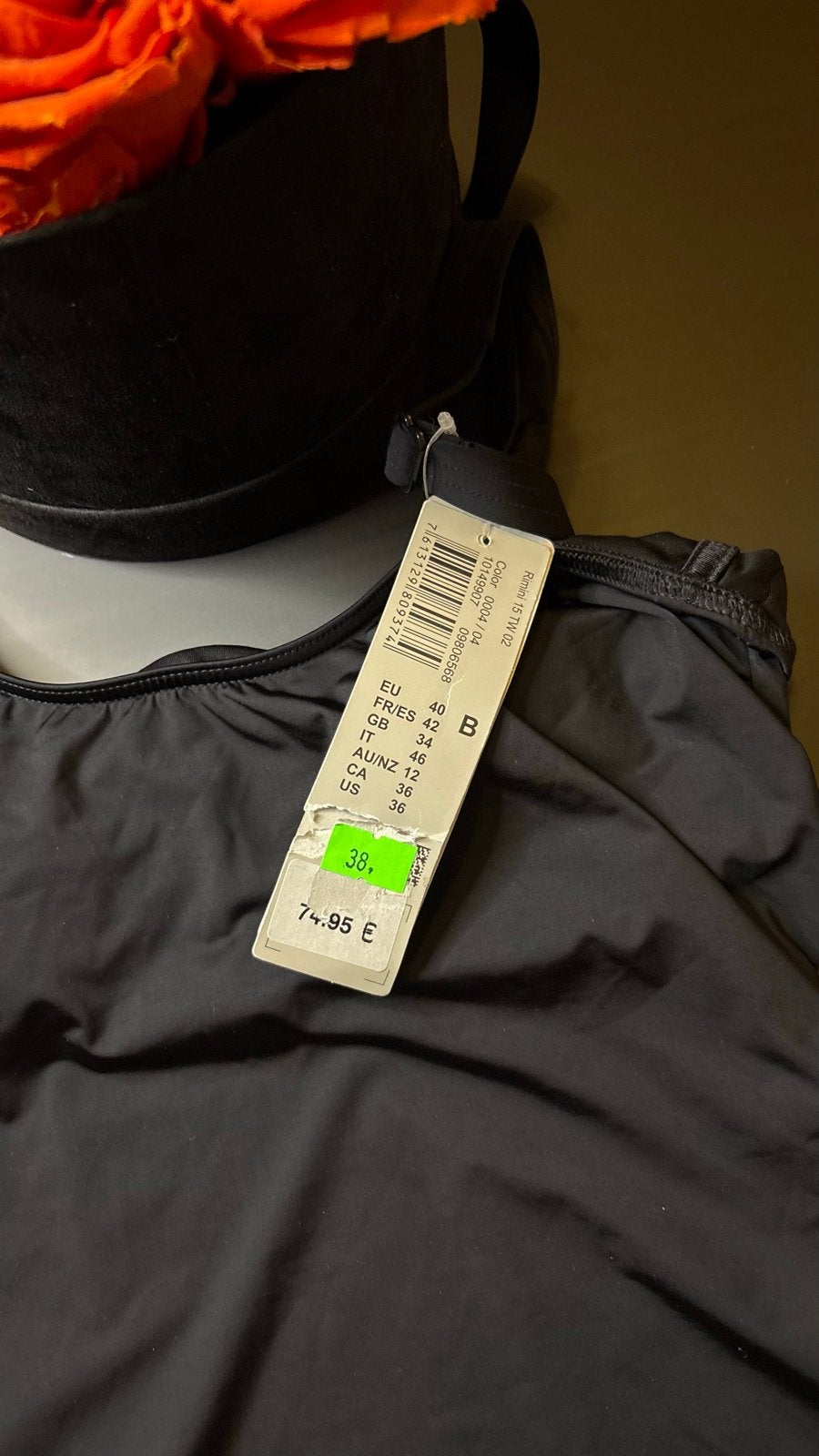 Triumph tankini met beugel - Zwart, Verzenden, Nieuw, Zwart, Bikini
