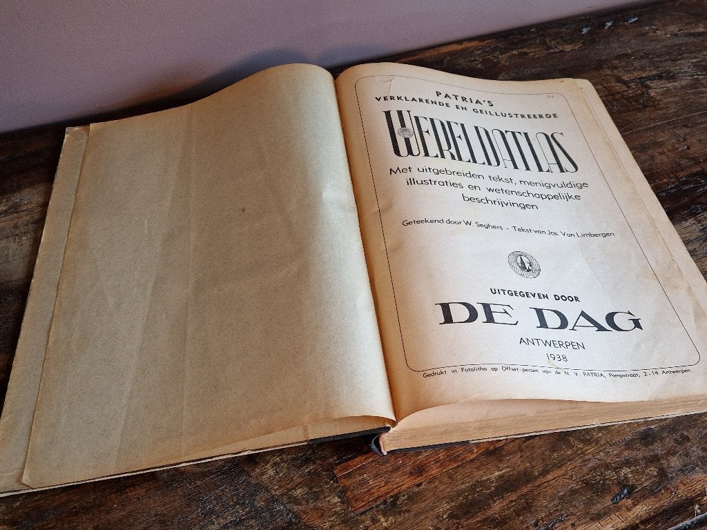 Patria’s Wereldatlas Jaren ’30, Gelezen, Overige atlassen, Prisma, 1800 tot 2000