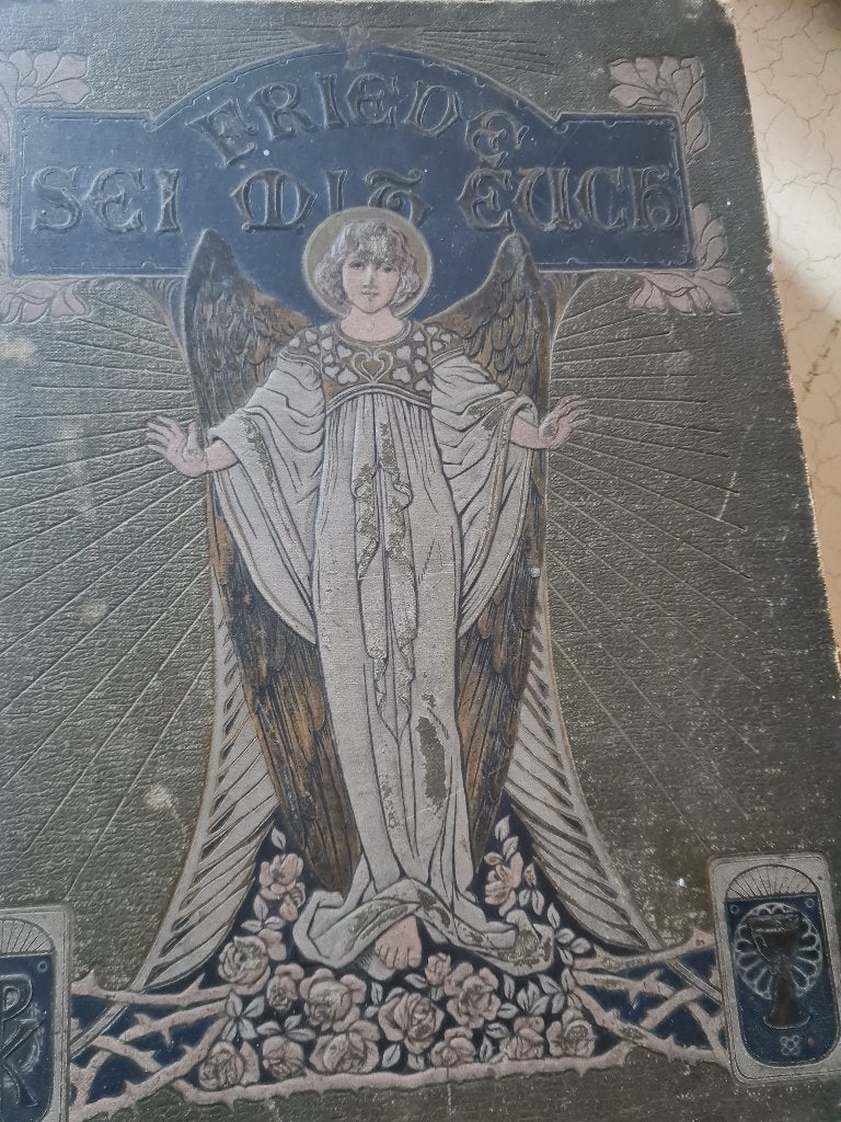 Antiek boek in het oud Duits, Ophalen of Verzenden