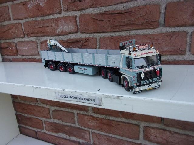 Tekno  Scania  143M  V8  van  P. J. Hoogendoorn., Hobby en Vrije tijd, Modelauto's | 1:50, Ophalen of Verzenden, Nieuw, Bus of Vrachtwagen