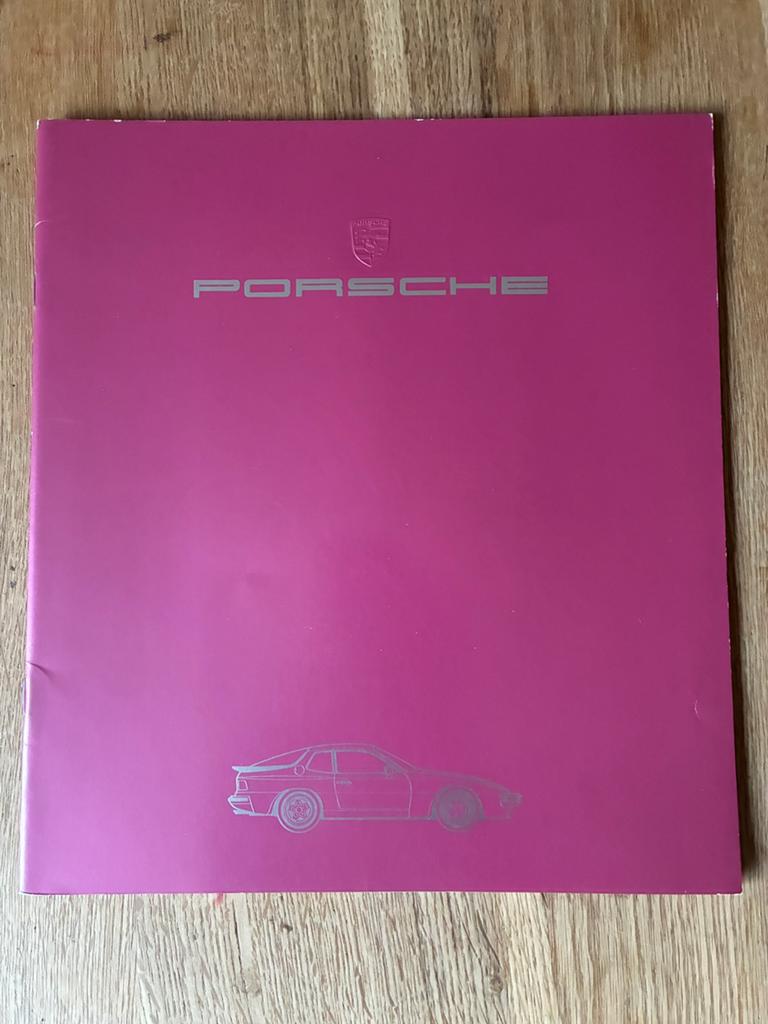 Porsche 944 brochure 7/83, Boeken, Ophalen of Verzenden, Zo goed als nieuw, Porsche