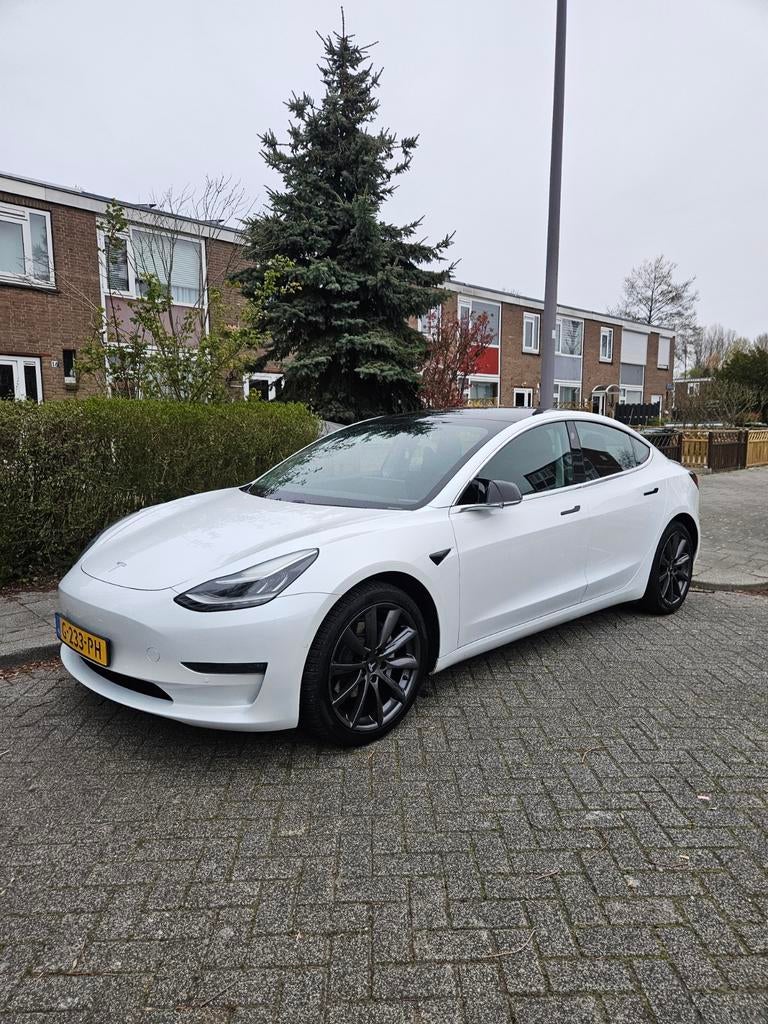 Tesla Model 3 Long Range, AWD 75kWh Wit Parelmoer, Ophalen of Verzenden