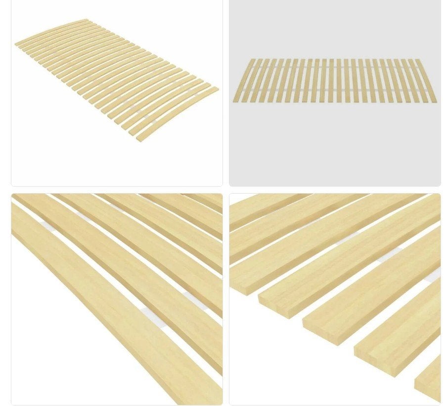 vidaXL Lattenbodem met 24 latten 100x200 cm NIEUW!, Ophalen, 100 cm, 200 cm, Hout
