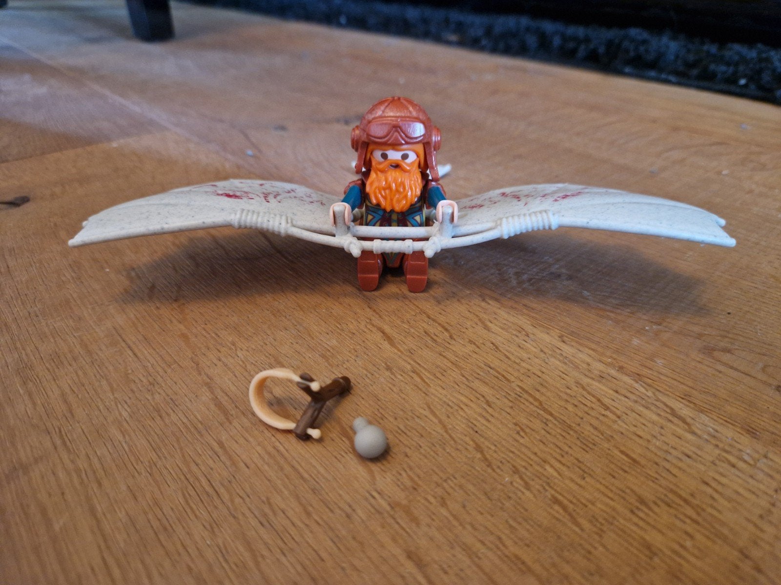 Playmobil Dwergzweefvlieger (set 9342), Ophalen of Verzenden, Gebruikt, Complete set, Overige typen