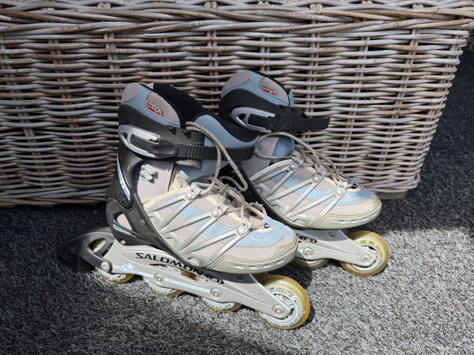 Comfortabele Salomon TR Inline Skates / Skeelers – Maat 39, Sport en Fitness, Ophalen, Gebruikt, Salomon, Inline skates 4 wielen