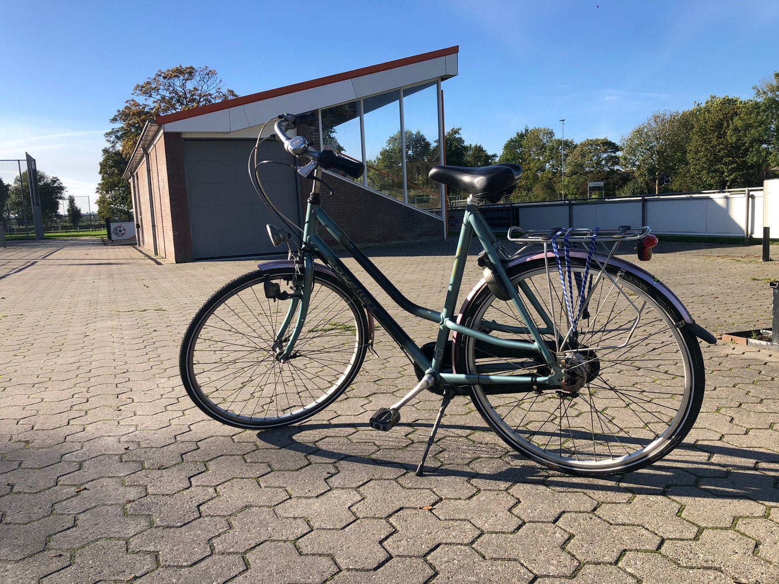 Gazelle orange damesfiets, Fietsen en Brommers, Ophalen, Versnellingen, 56 cm of meer, Zo goed als nieuw