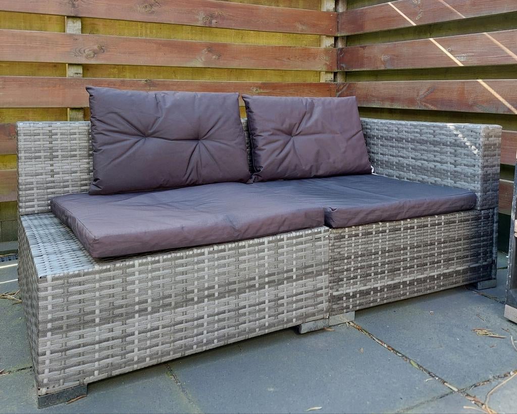 Lounge zit incl. kussens, Tuin en Terras, Ophalen, Gebruikt, Kunststof
