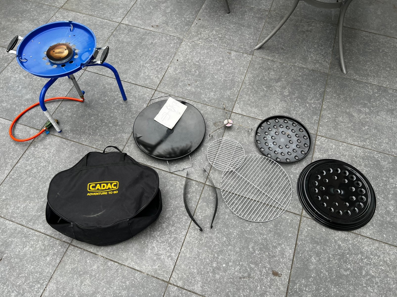 Cadac Schotel BBQ, Ophalen of Verzenden, Zo goed als nieuw