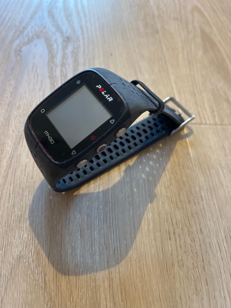 Polar M430 GPS Sporthorloge met Hartslagmeter, Afstand, Zwart, Ophalen of Verzenden, Zo goed als nieuw