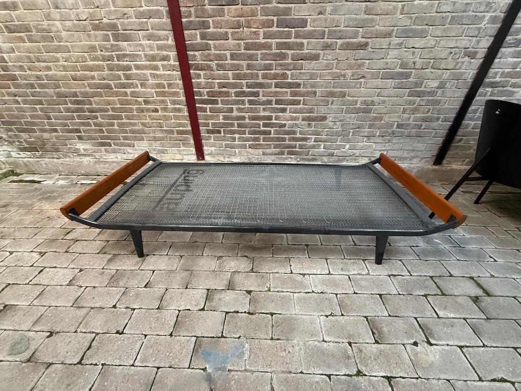 auping Cleopatra divanbed ontworpen door Cordemeyer daybed, Ophalen of Verzenden, Eenpersoons, Minder dan 150 cm